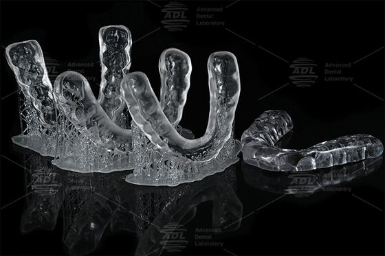 Beli 3D Dicetak Hard Occlusal Splint Night Guard Ringan Nyaman Mouthguard Laboratorium Gigi Cina pembuatan online